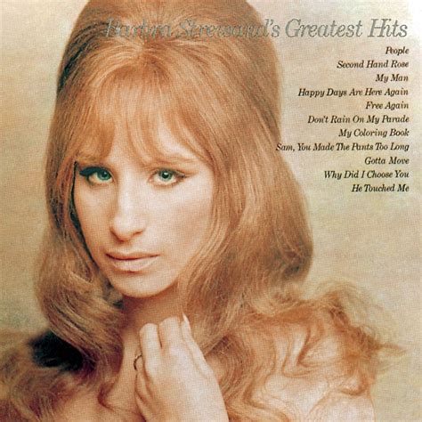 barbra streisand oggi|barbra streisand's greatest hits.